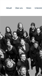 Mobile Screenshot of kammerchor-nikolassee.de